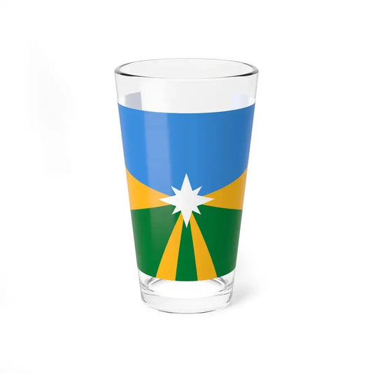 Flag of Midway Kentucky (United States) Pint Glass 16oz 16oz - Go Mug Yourself