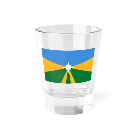 Flag of Midway Kentucky (United States) Shot Glass 1.5oz 1.5oz - Go Mug Yourself