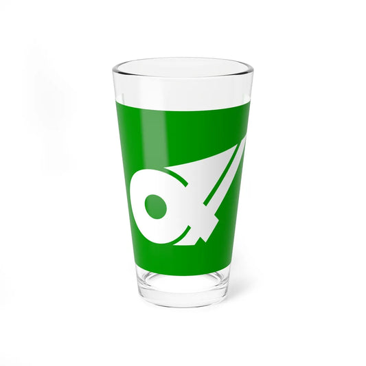 Flag of Mie Prefecture (Japan) Pint Glass 16oz 16oz - Go Mug Yourself