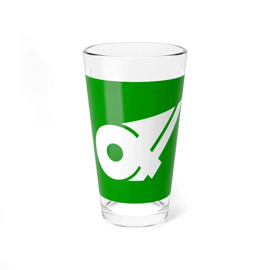 Flag of Mie Prefecture Japan - Pint Glass 16oz 16oz - Go Mug Yourself