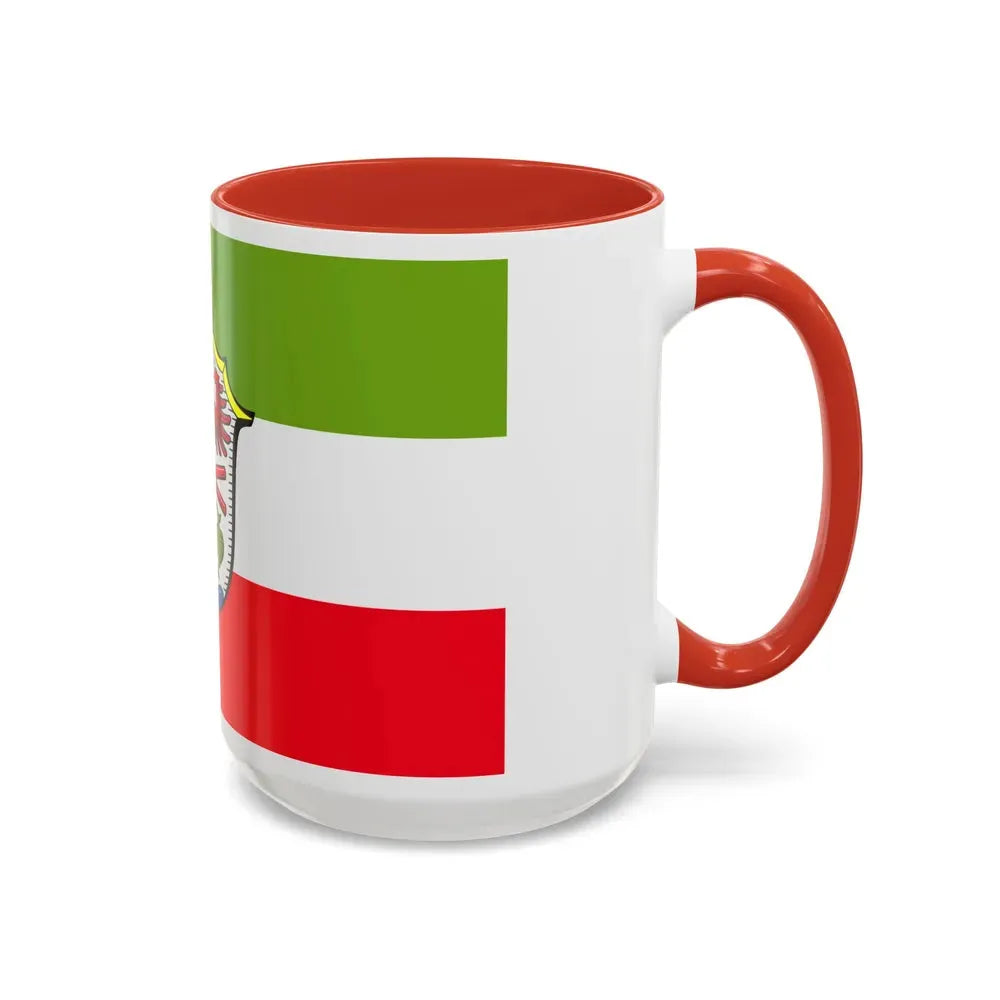 Flag of Miesbach Germany - Accent Coffee Mug - Go Mug Yourself