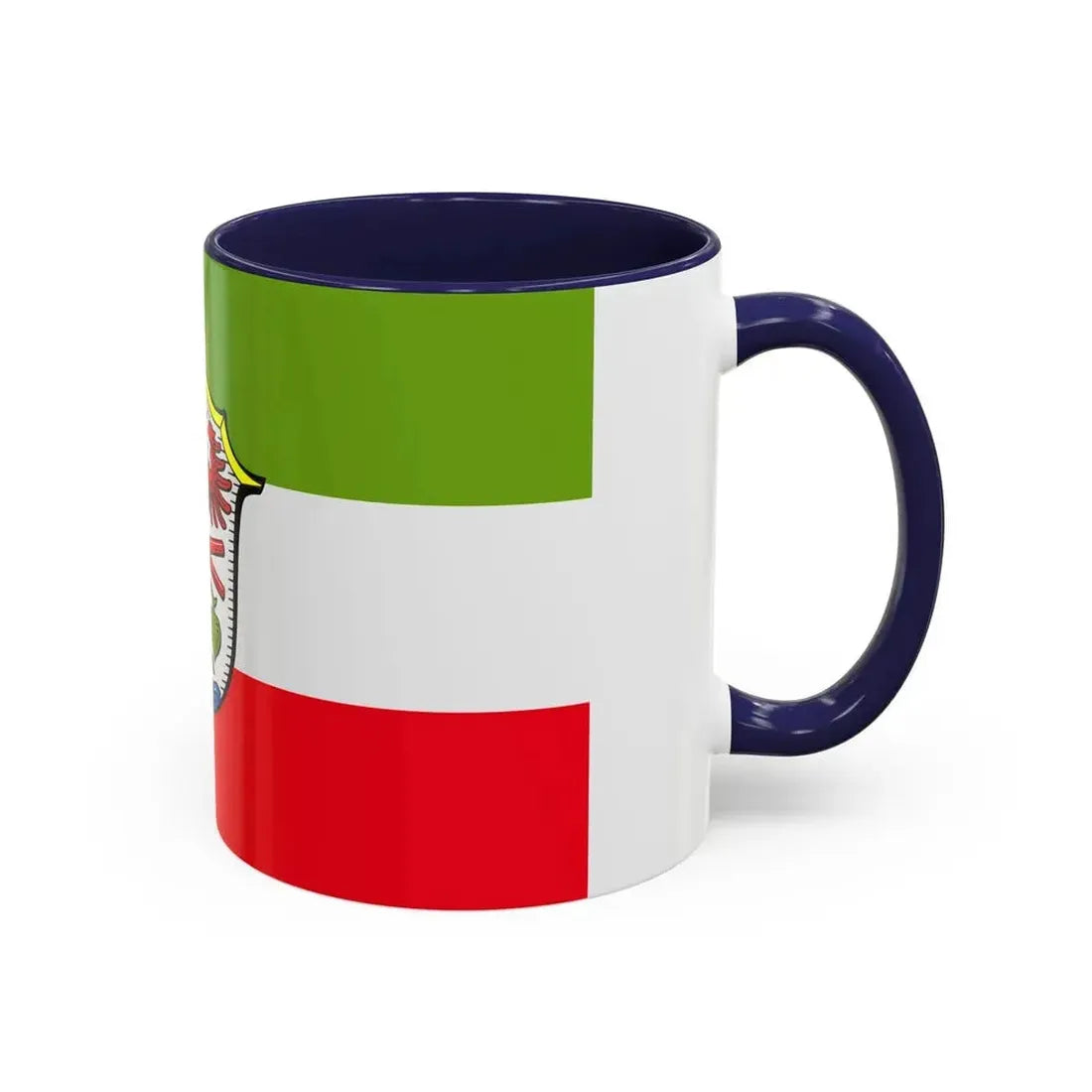 Flag of Miesbach Germany - Accent Coffee Mug - Go Mug Yourself