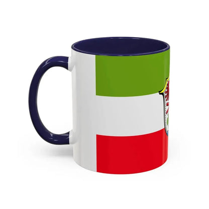Flag of Miesbach Germany - Accent Coffee Mug - Go Mug Yourself