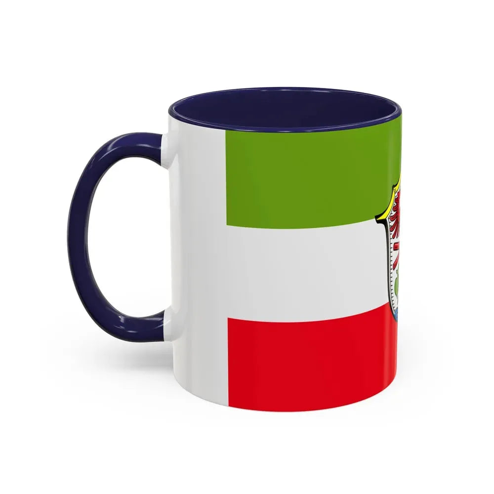 Flag of Miesbach Germany - Accent Coffee Mug - Go Mug Yourself