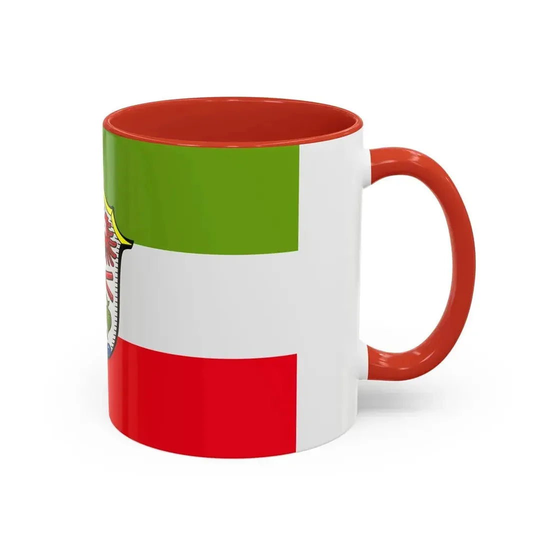 Flag of Miesbach Germany - Accent Coffee Mug - Go Mug Yourself