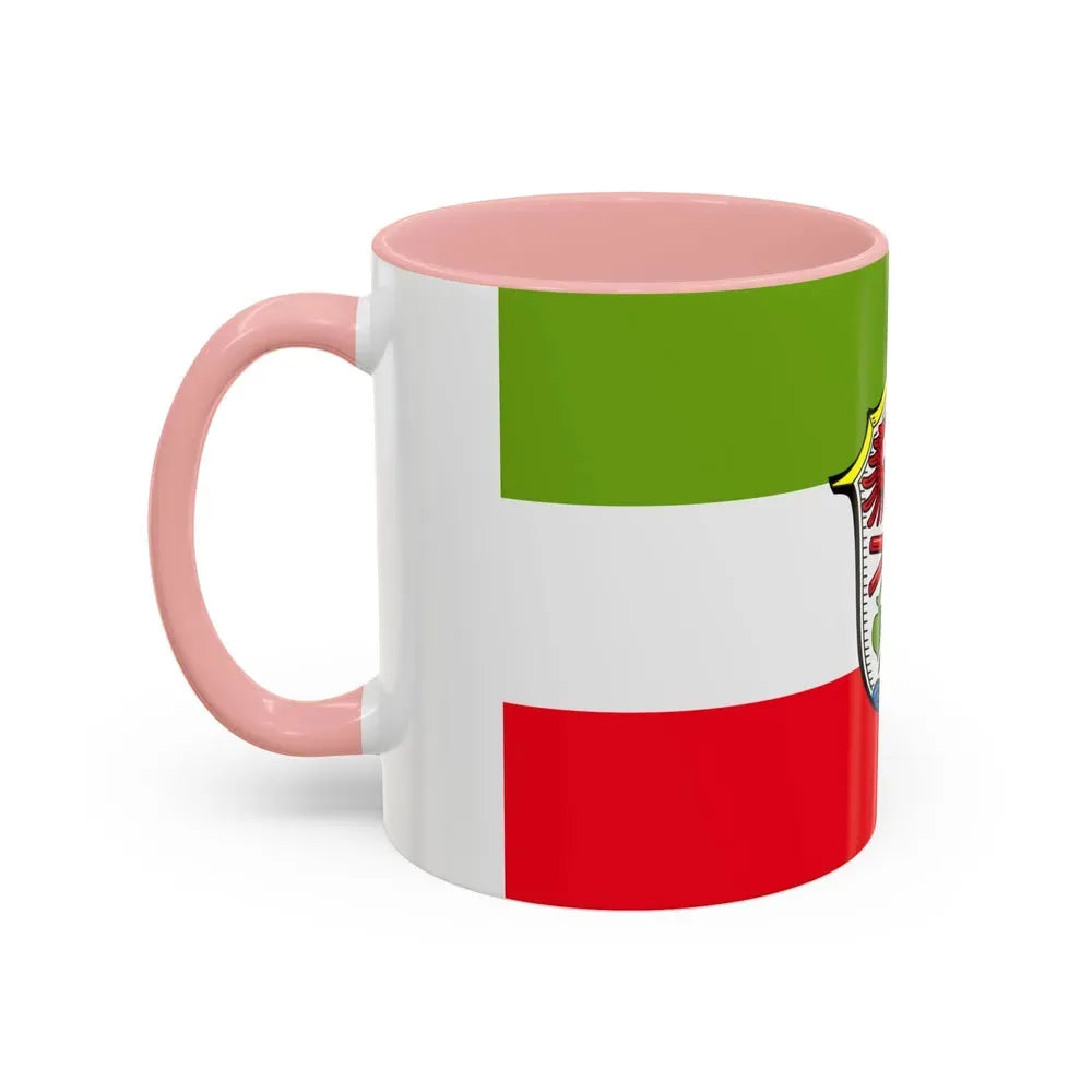 Flag of Miesbach Germany - Accent Coffee Mug - Go Mug Yourself