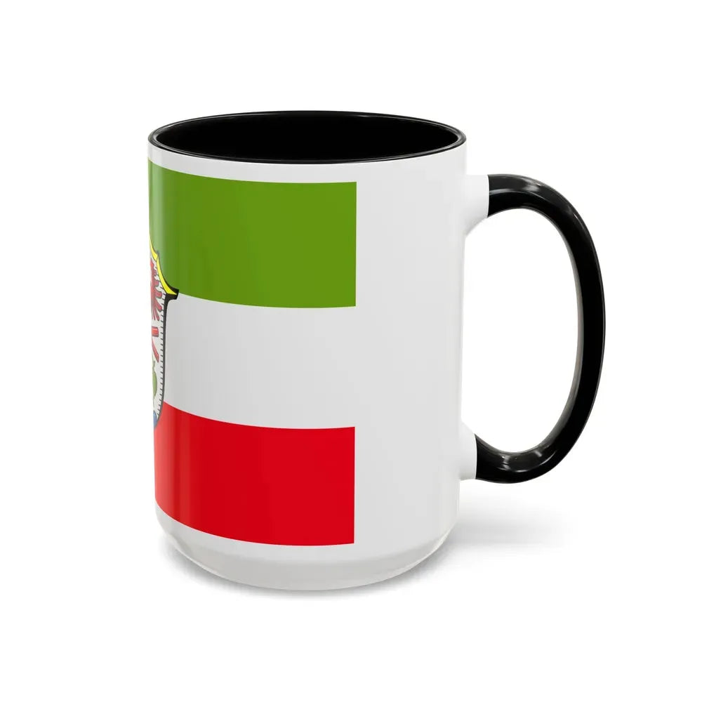 Flag of Miesbach Germany - Accent Coffee Mug - Go Mug Yourself