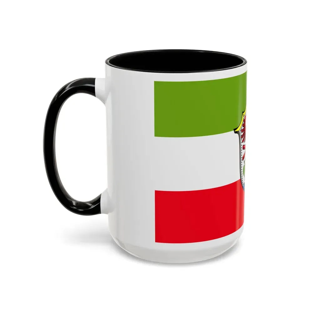 Flag of Miesbach Germany - Accent Coffee Mug - Go Mug Yourself