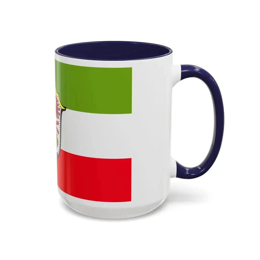 Flag of Miesbach Germany - Accent Coffee Mug - Go Mug Yourself