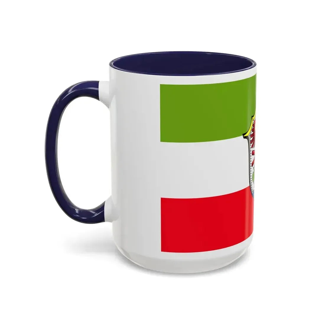 Flag of Miesbach Germany - Accent Coffee Mug - Go Mug Yourself