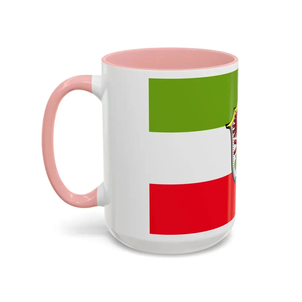 Flag of Miesbach Germany - Accent Coffee Mug - Go Mug Yourself