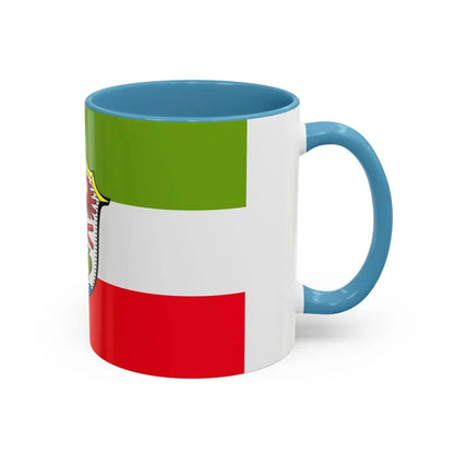 Flag of Miesbach Germany - Accent Coffee Mug - Go Mug Yourself