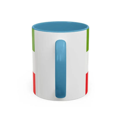 Flag of Miesbach Germany - Accent Coffee Mug - Go Mug Yourself