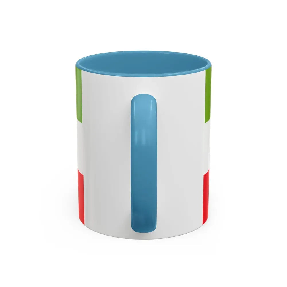 Flag of Miesbach Germany - Accent Coffee Mug - Go Mug Yourself