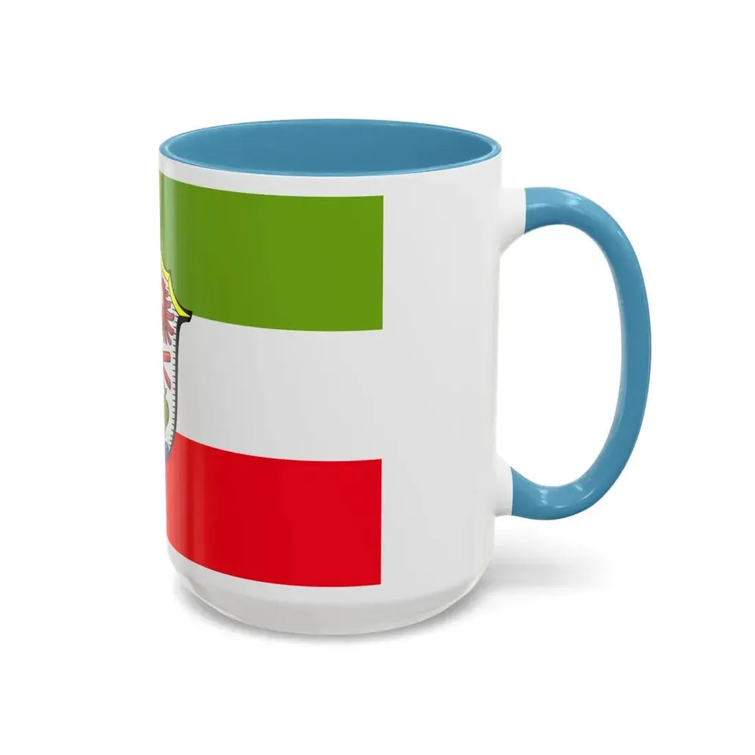 Flag of Miesbach Germany - Accent Coffee Mug - Go Mug Yourself