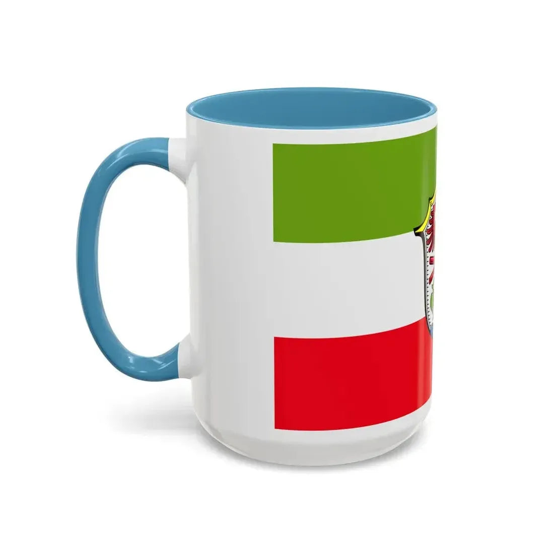 Flag of Miesbach Germany - Accent Coffee Mug - Go Mug Yourself