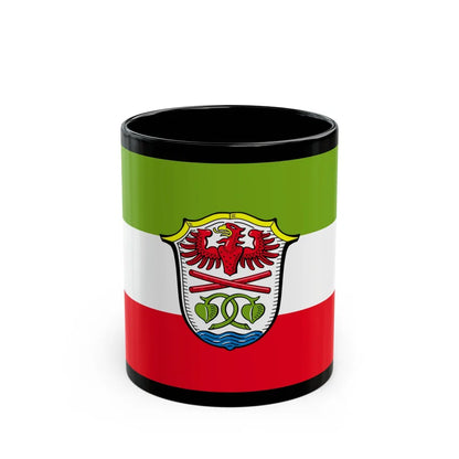 Flag of Miesbach Germany - Black Coffee Mug-11oz-Go Mug Yourself