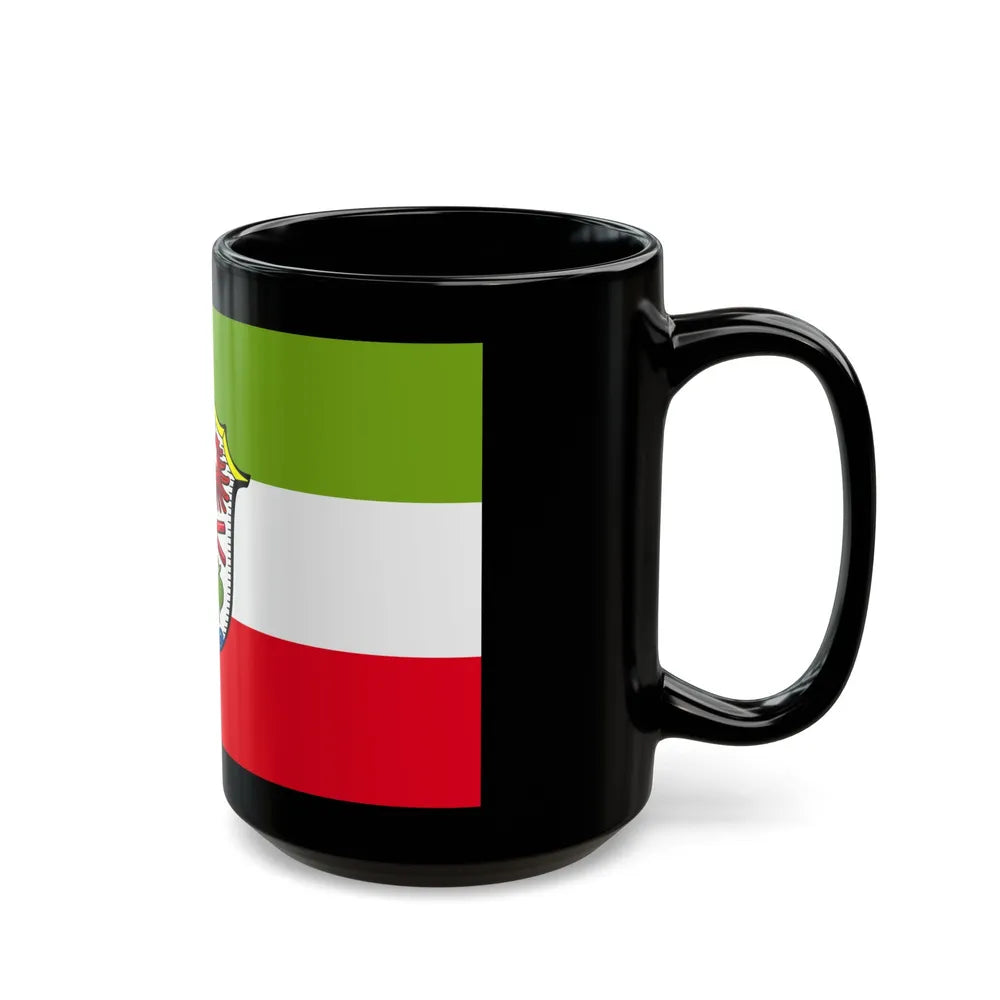 Flag of Miesbach Germany - Black Coffee Mug-Go Mug Yourself