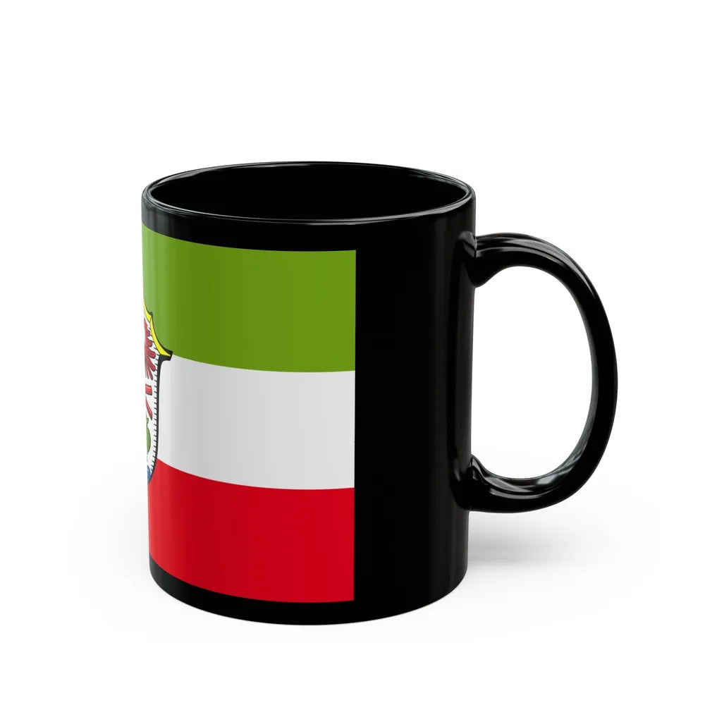 Flag of Miesbach Germany - Black Coffee Mug-Go Mug Yourself