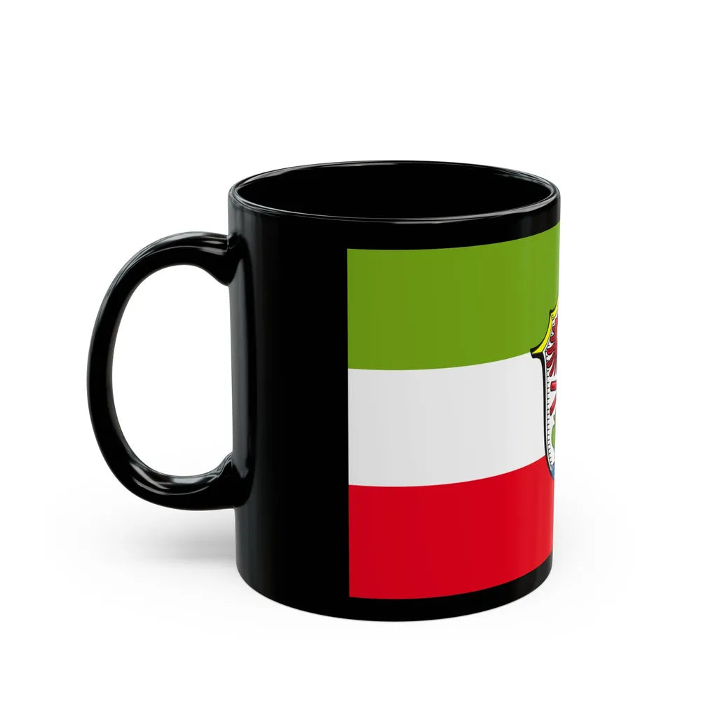 Flag of Miesbach Germany - Black Coffee Mug-Go Mug Yourself