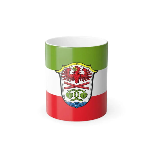 Flag of Miesbach Germany - Color Changing Coffee Mug 11oz - Go Mug Yourself