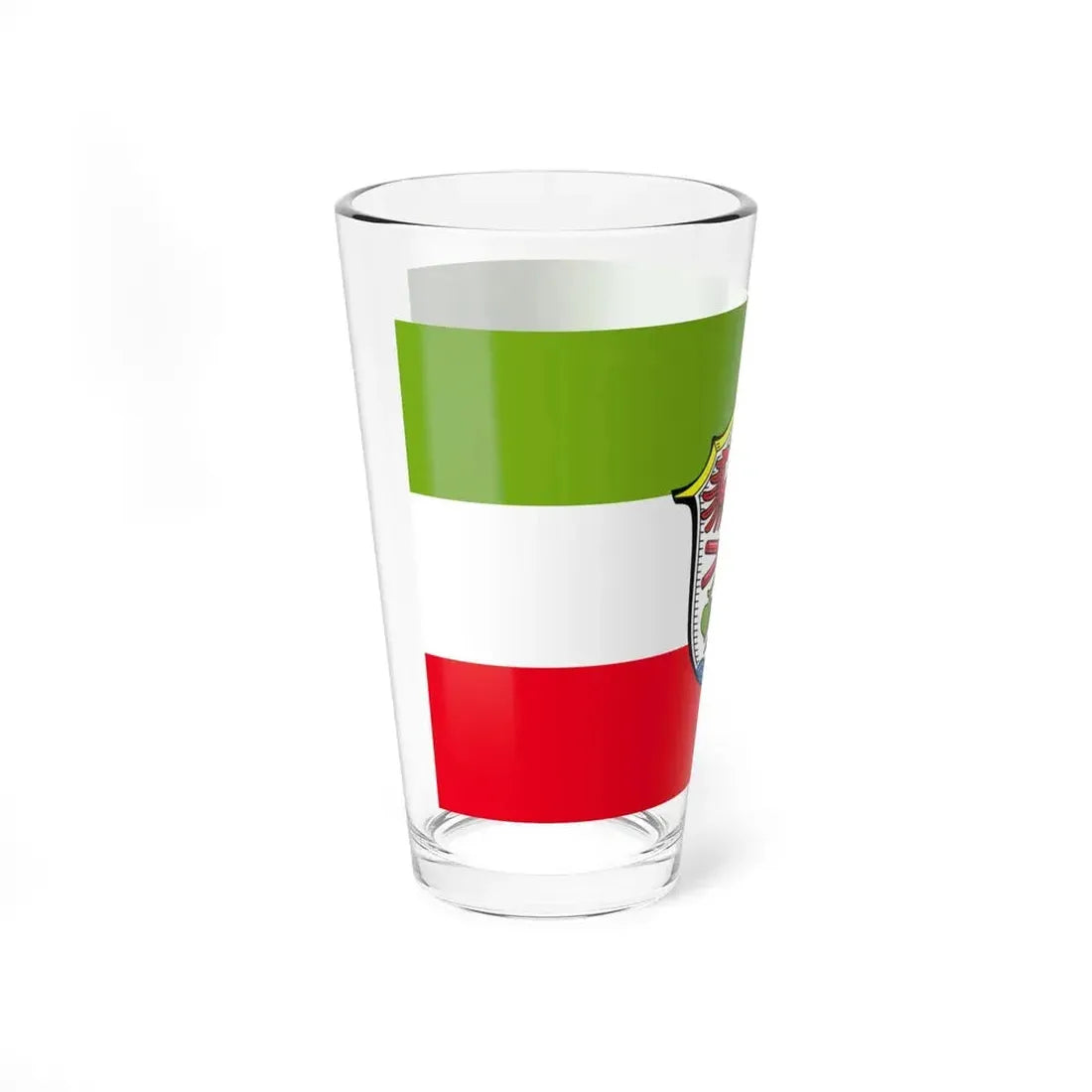 Flag of Miesbach Germany - Pint Glass 16oz - Go Mug Yourself