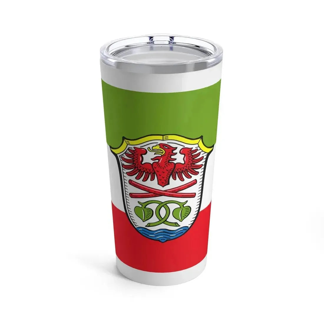 Flag of Miesbach Germany - Tumbler 20oz 20oz - Go Mug Yourself