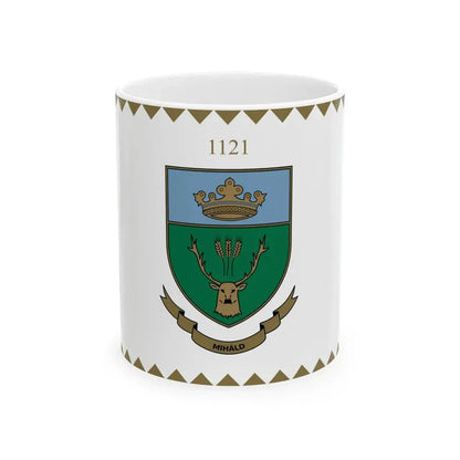 Flag of Mihald (Hungary) White Coffee Mug 11oz - Go Mug Yourself