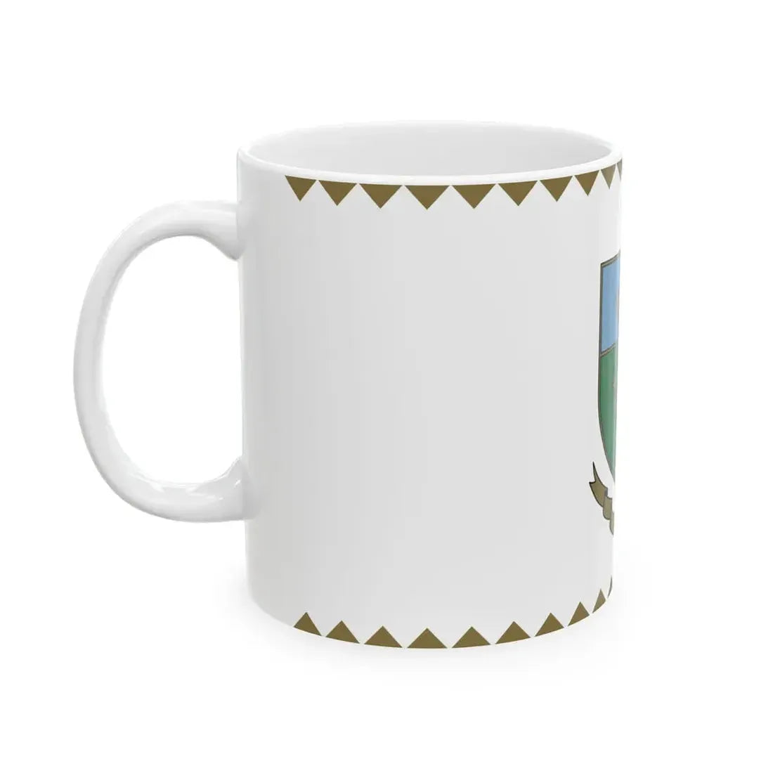 Flag of Mihald (Hungary) White Coffee Mug - Go Mug Yourself