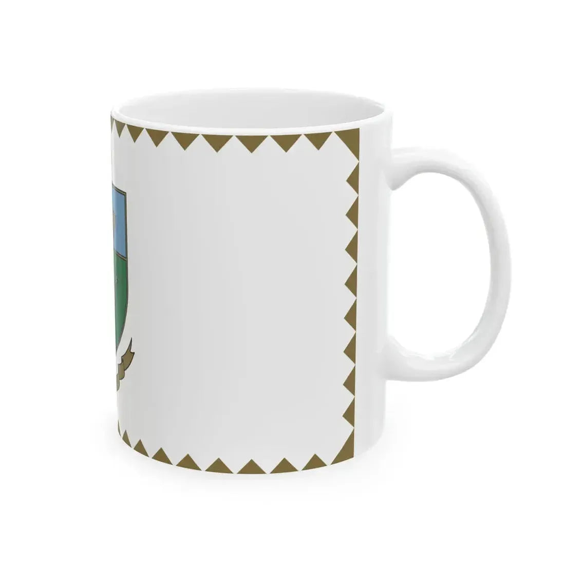 Flag of Mihald (Hungary) White Coffee Mug - Go Mug Yourself
