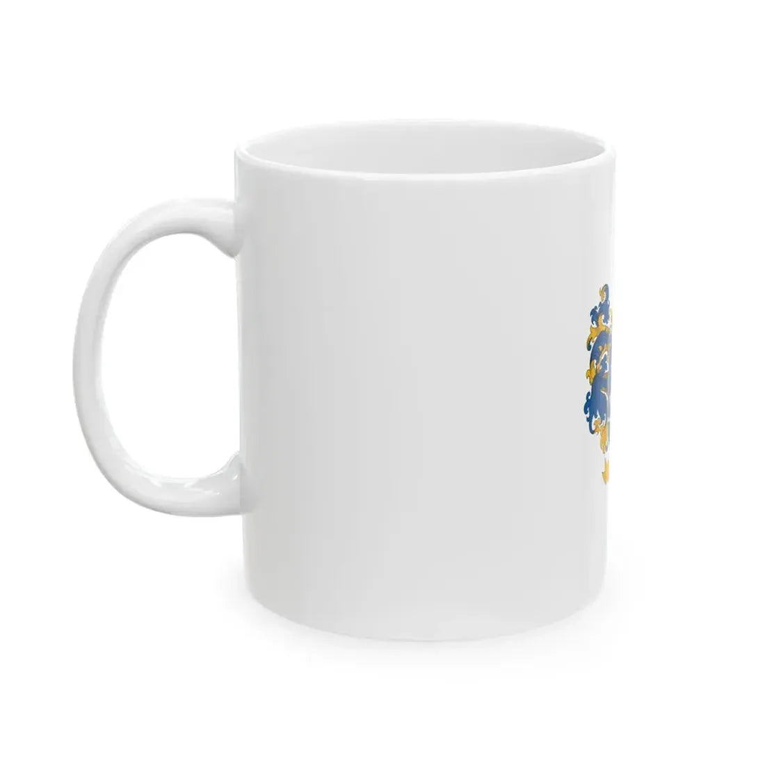 Flag of Mihalyfa vertical (Hungary) White Coffee Mug - Go Mug Yourself