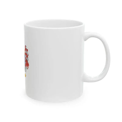 Flag of Mihalyfa vertical (Hungary) White Coffee Mug - Go Mug Yourself