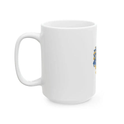 Flag of Mihalyfa vertical (Hungary) White Coffee Mug - Go Mug Yourself