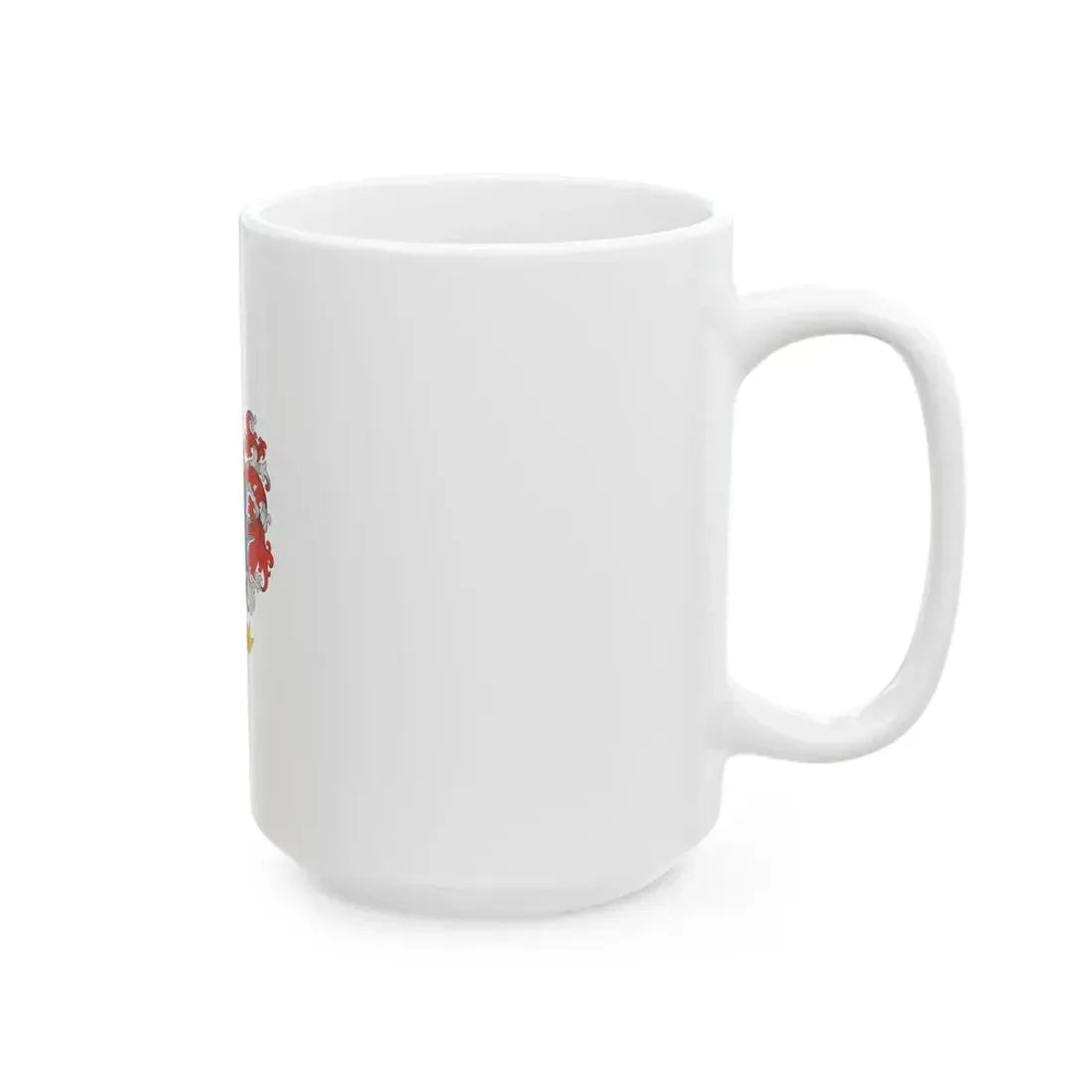 Flag of Mihalyfa vertical (Hungary) White Coffee Mug - Go Mug Yourself