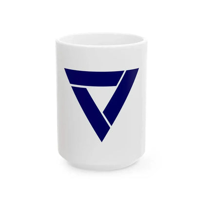 Flag of Mihama Aichi (Japan) White Coffee Mug 15oz - Go Mug Yourself