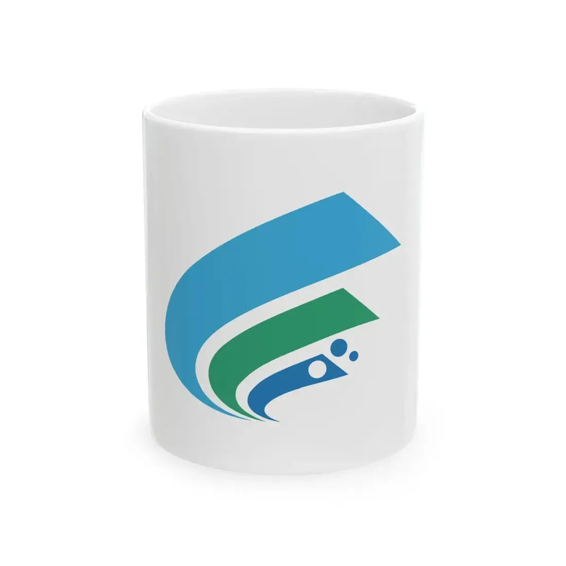Flag of Mihara Hiroshima (Japan) White Coffee Mug 11oz - Go Mug Yourself