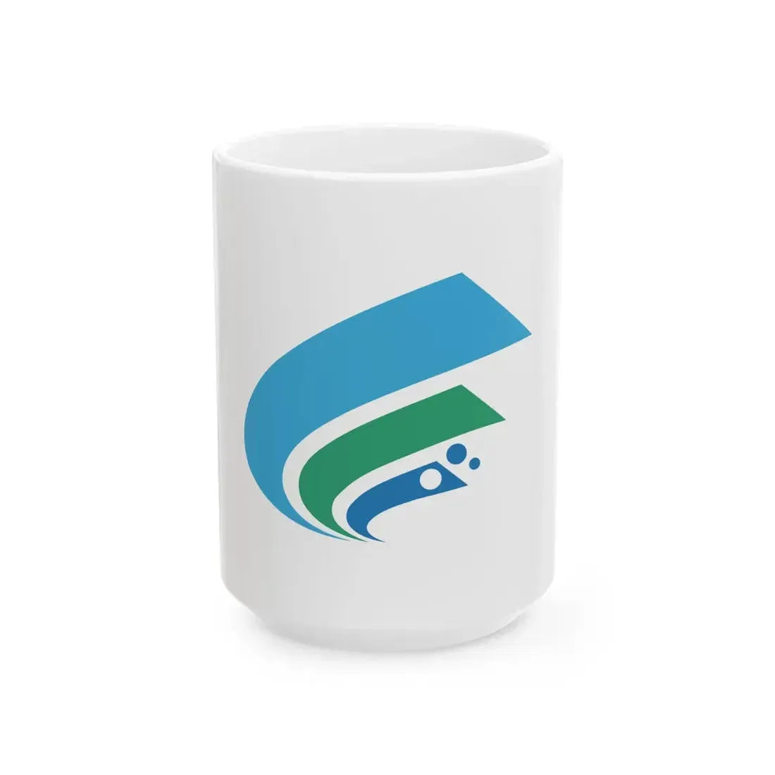 Flag of Mihara Hiroshima (Japan) White Coffee Mug 15oz - Go Mug Yourself