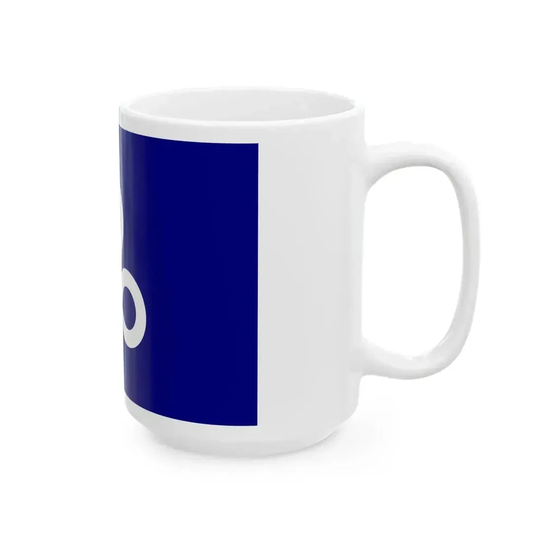 Flag of Miho Ibaraki (Japan) White Coffee Mug - Go Mug Yourself