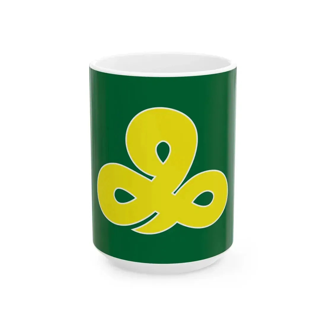 Flag of Mikawa Yamagata (Japan) White Coffee Mug 15oz - Go Mug Yourself