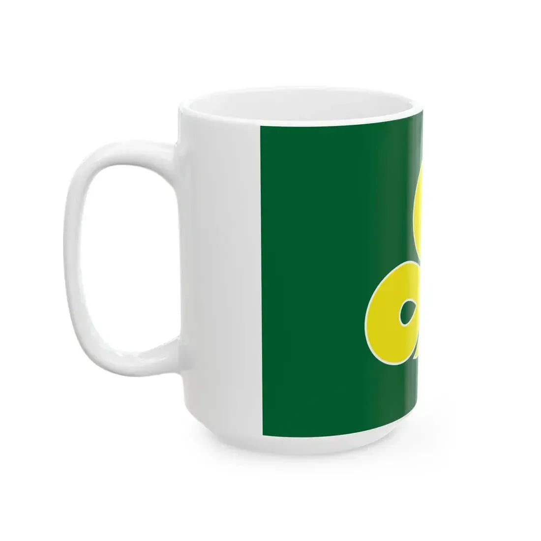 Flag of Mikawa Yamagata (Japan) White Coffee Mug - Go Mug Yourself