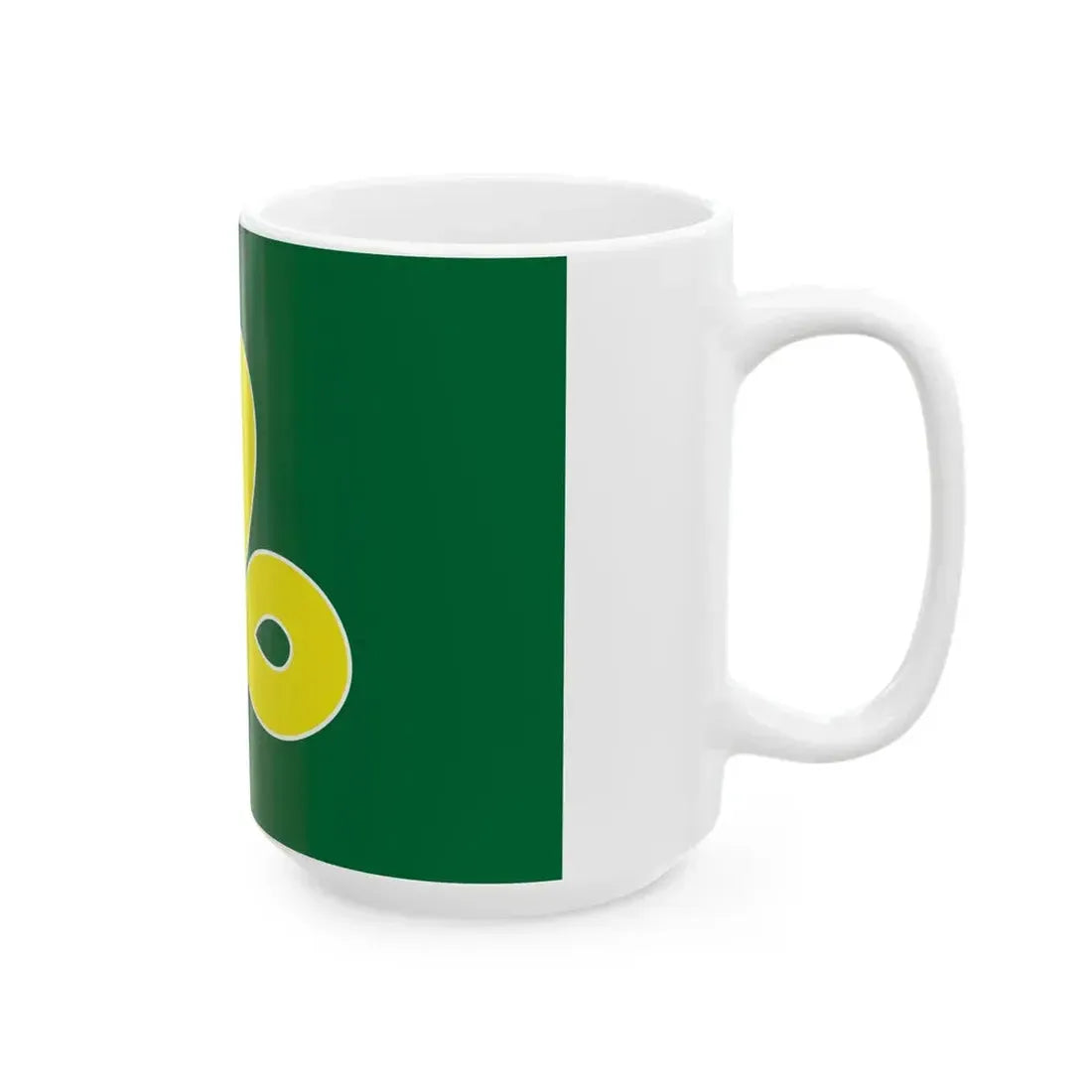 Flag of Mikawa Yamagata (Japan) White Coffee Mug - Go Mug Yourself