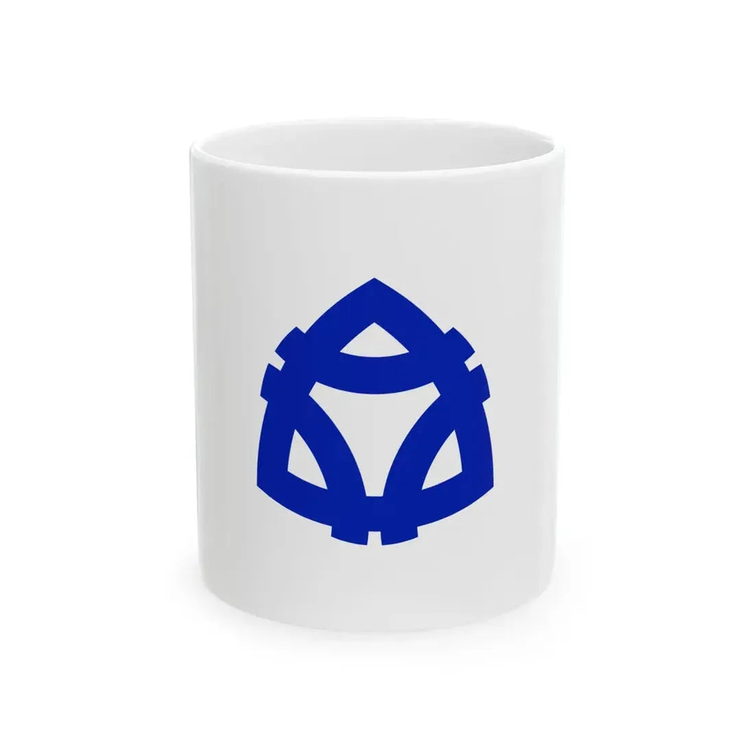 Flag of Miki Hyogo 1954-1966 (Japan) White Coffee Mug 11oz - Go Mug Yourself