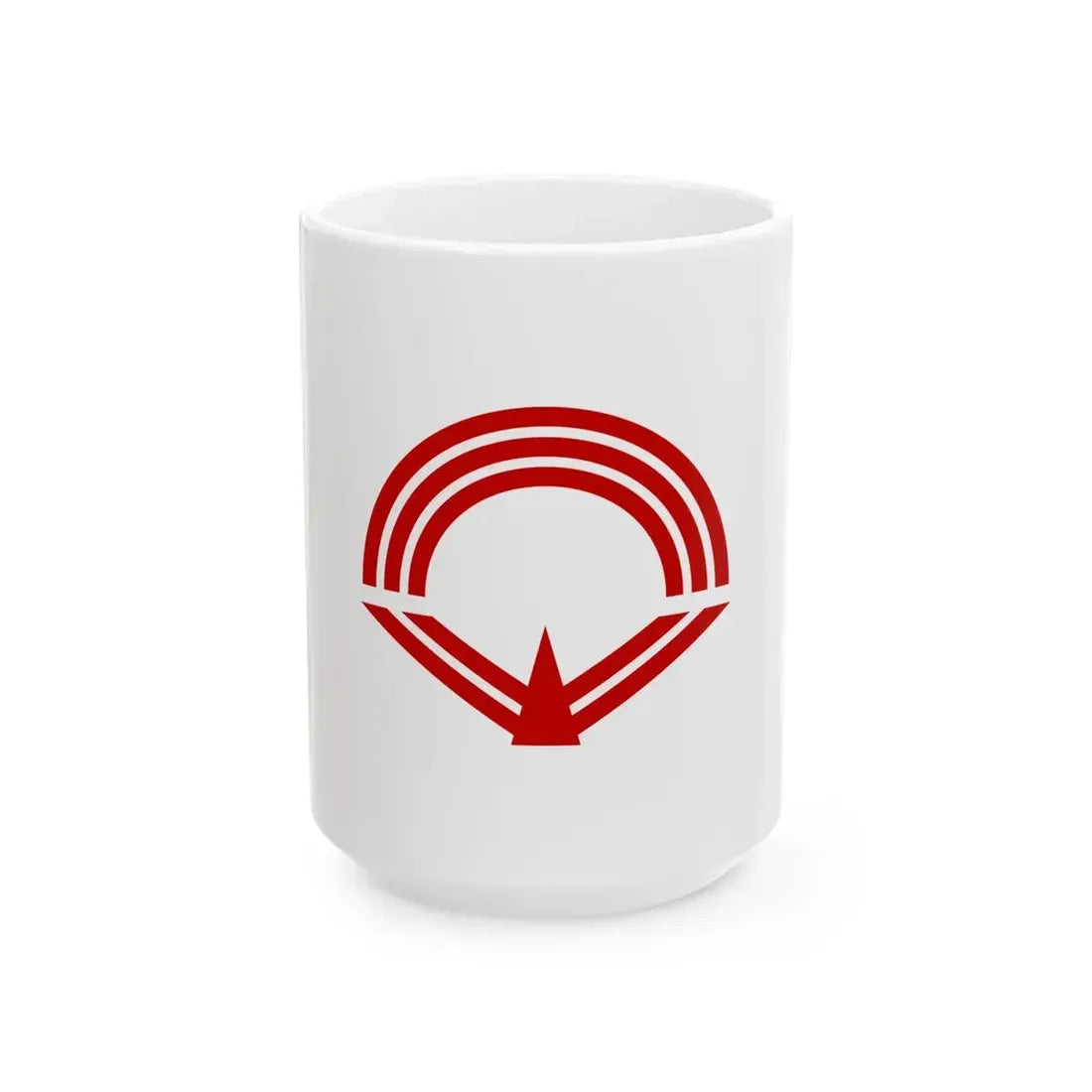 Flag of Miki Kagawa (Japan) White Coffee Mug 15oz - Go Mug Yourself