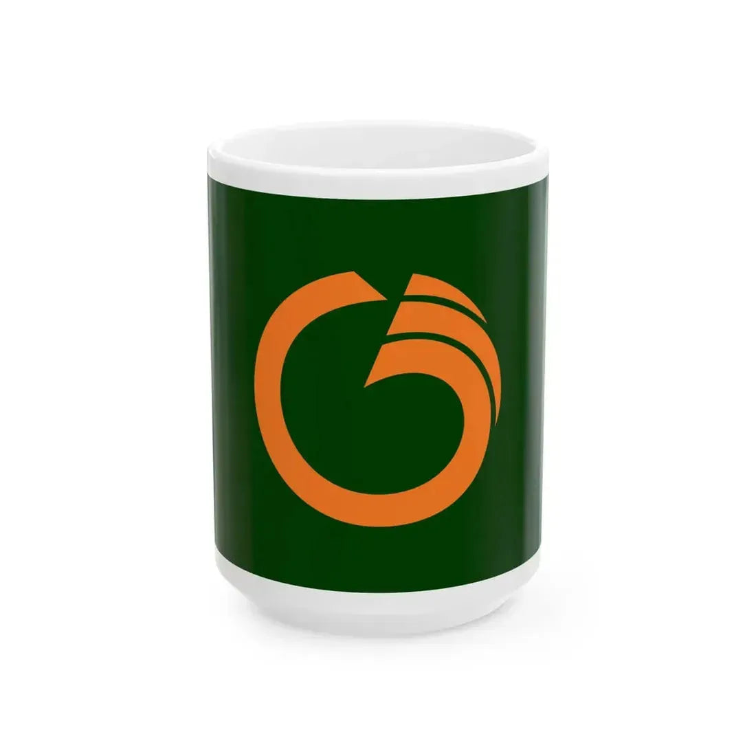 Flag of Mikkabi Shizuoka 1959-2005 (Japan) White Coffee Mug 15oz - Go Mug Yourself