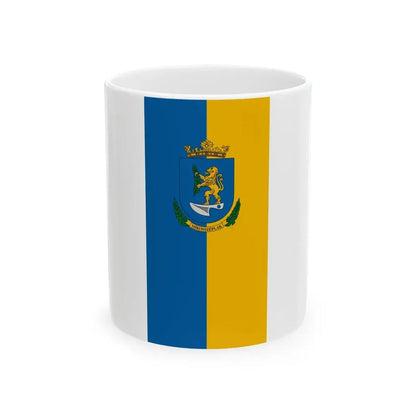 Flag of Mikosszeplak (Hungary) White Coffee Mug 11oz - Go Mug Yourself