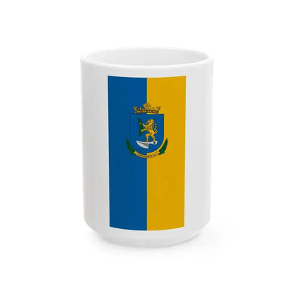 Flag of Mikosszeplak (Hungary) White Coffee Mug 15oz - Go Mug Yourself