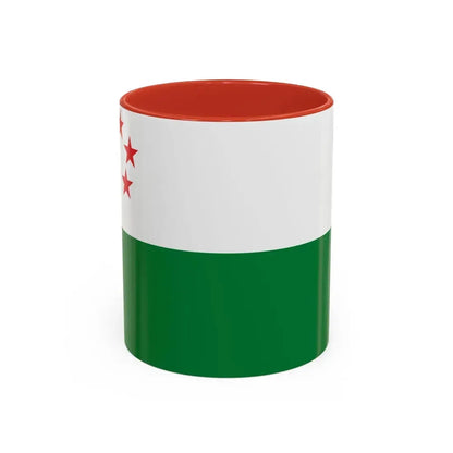 Flag of Milagro Ecuador - Accent Coffee Mug 11oz Red - Go Mug Yourself