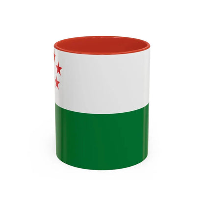 Flag of Milagro Ecuador - Accent Coffee Mug 11oz Red - Go Mug Yourself