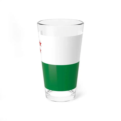 Flag of Milagro (Ecuador) Pint Glass 16oz 16oz - Go Mug Yourself
