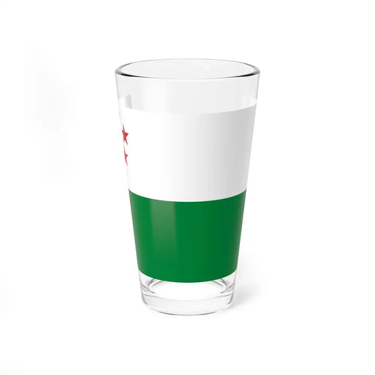 Flag of Milagro Ecuador - Pint Glass 16oz 16oz - Go Mug Yourself